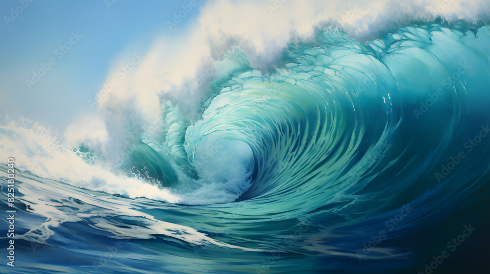 Digital rotation sea water ocean turbulence abstract poster background Digital rotation sea water ocean turbulence abstract poster background
