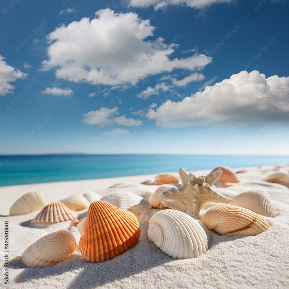 seashells on the beach seashells on the beach