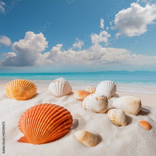 sea shells on the beach © WEERAKIAT