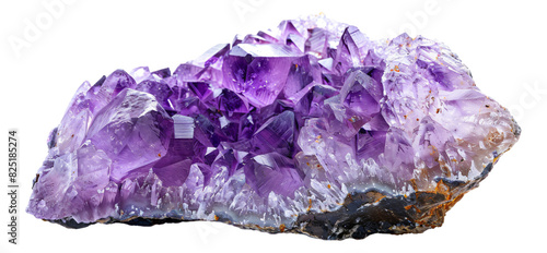 Obraz na płótnie amethyst isolated on white background