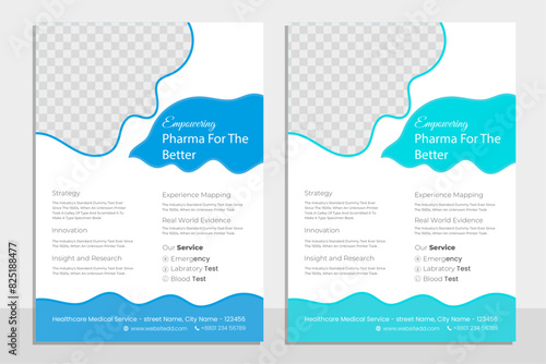 Medical flayer Design Template Healthcare and Medical pharmacy flyer, grow your business flyer design template bundle a4 template, brochure design, cover, flyer, poster, print-ready