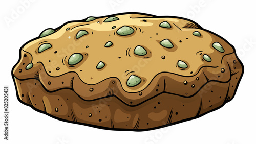 A textured finish with a rough and uneven surface that adds depth and dimension to the object.. Cartoon Vector.