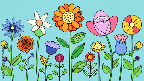 Class of flowers Flowers are a type of plant that have a unique structure and produce seeds enclosed in a protective fruit. They come in a wide. Cartoon Vector.