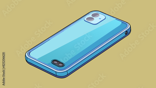 Clearly is a sleek seethrough phone case with a matte finish. It fits snugly on the phone and allows the design of the phone to still be visible while. Cartoon Vector. photo