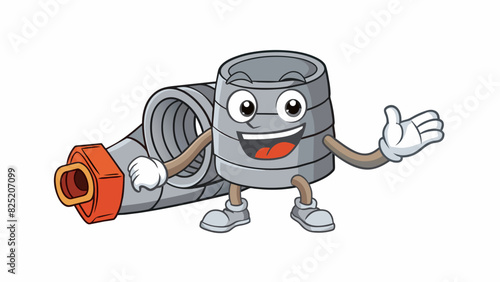  Found in old pipes lead is a soft malleable material that can easily be bent and molded into different shapes.. Cartoon Vector.