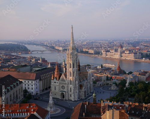 Matthias Church And Hungarian Parliament