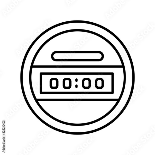 Speedometer icon. outline icon