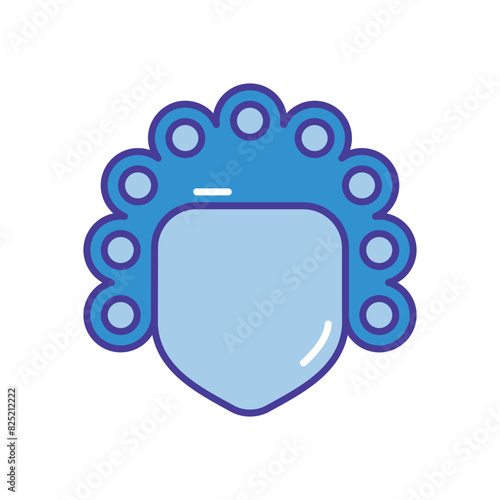 Hair Perming vector icon