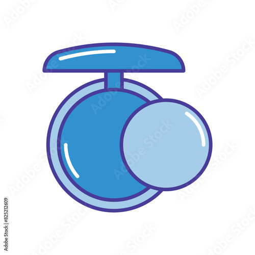 Bronzator vector icon