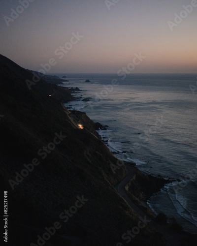 Pacific Coast in Big Sur, California. photo