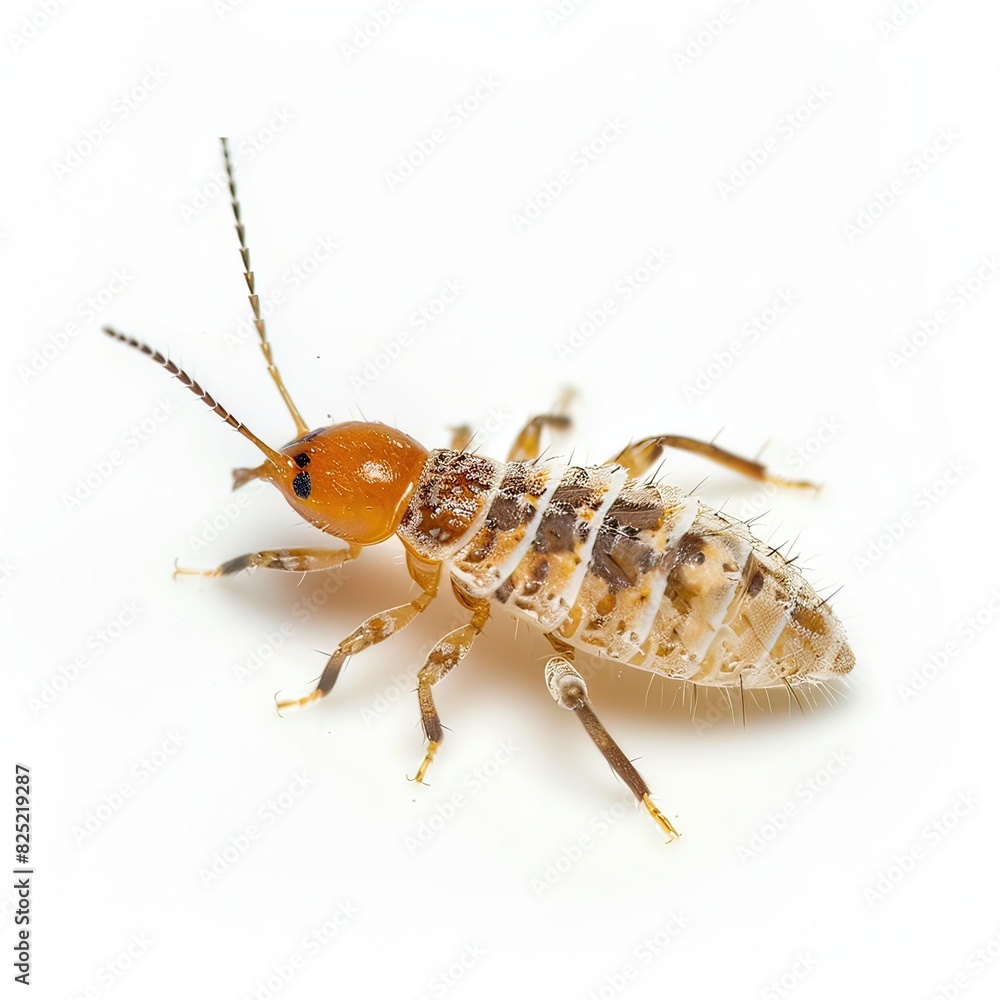 A Springtails in studio, isolated, white background, no shadow, no logo A Springtails in studio, isolated, white background, no shadow, no logo