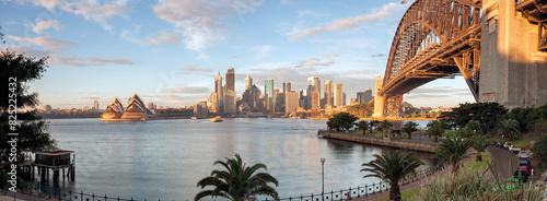Sydney Harbour Bridge and waterways photo