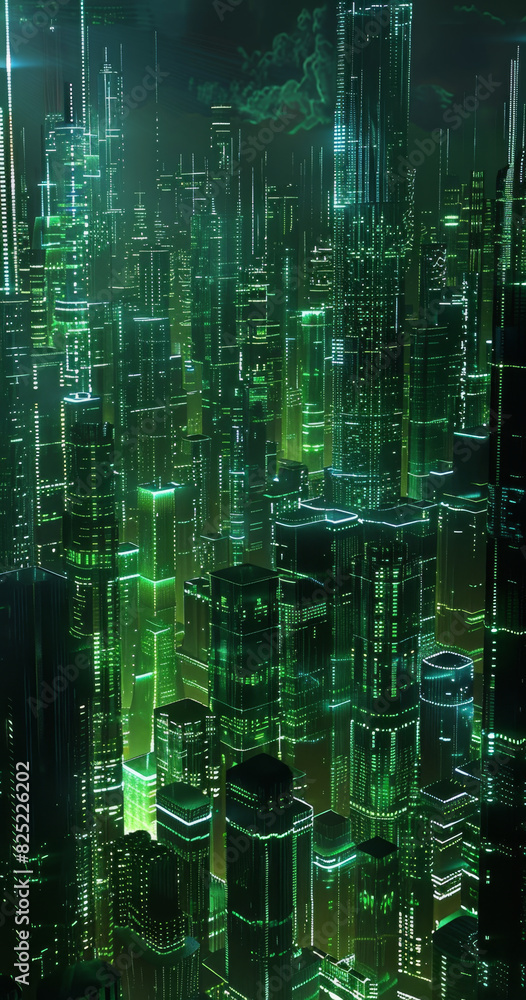 Network in large cities, generative ai