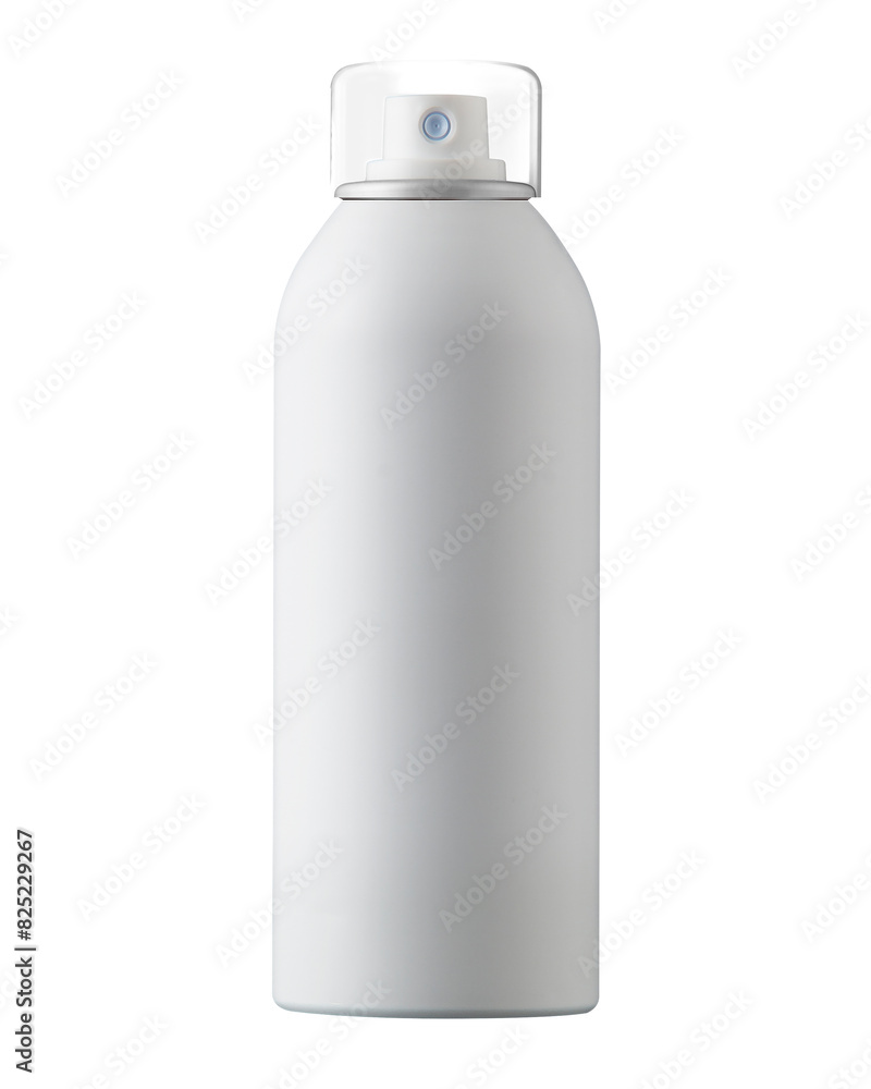 Blank packaging white roll-on bottle for deodorant product design mock-up on white background, Blank white aluminum spray can Blank packaging white roll-on bottle for deodorant product design mock-up on white background, Blank white aluminum spray can