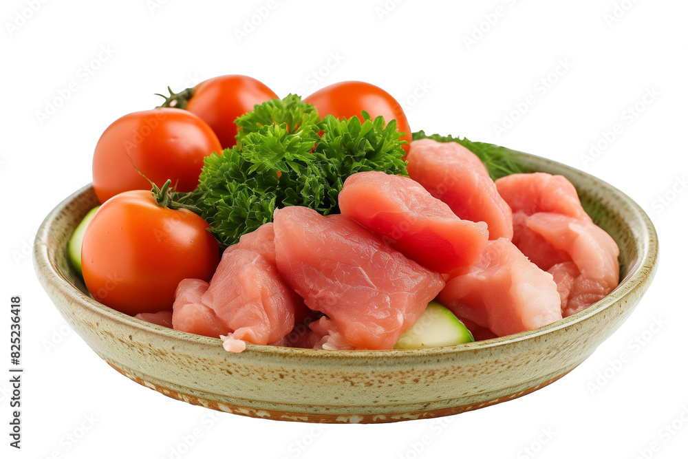 Raw chicken,uncooking chicken meat, Healthy food transparent background png file, Generative AI Raw chicken,uncooking chicken meat, Healthy food transparent background png file, Generative AI