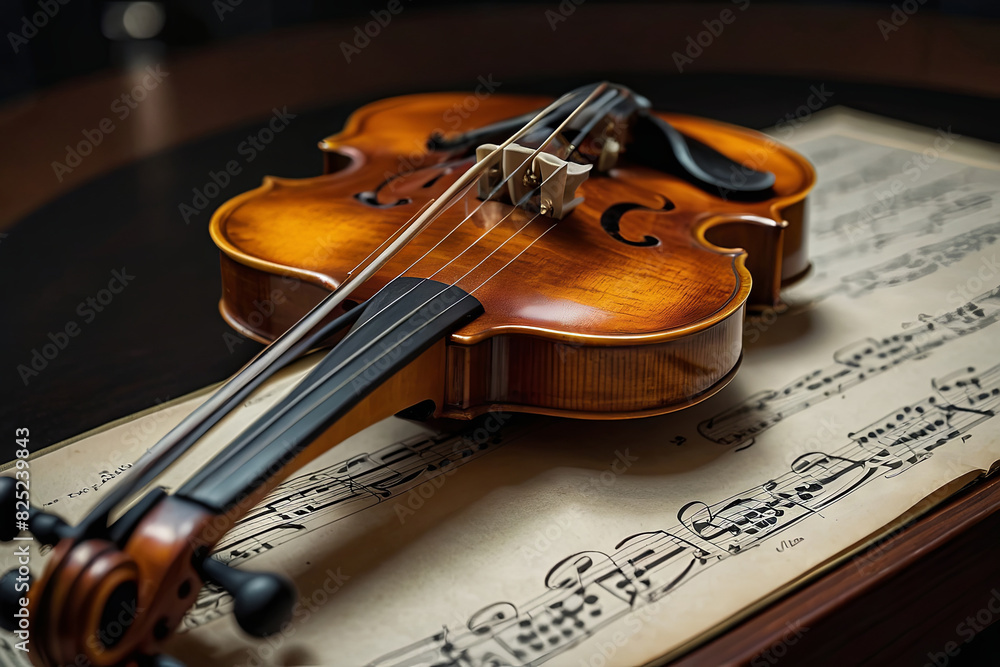 Fototapeta premium stradivarius violin