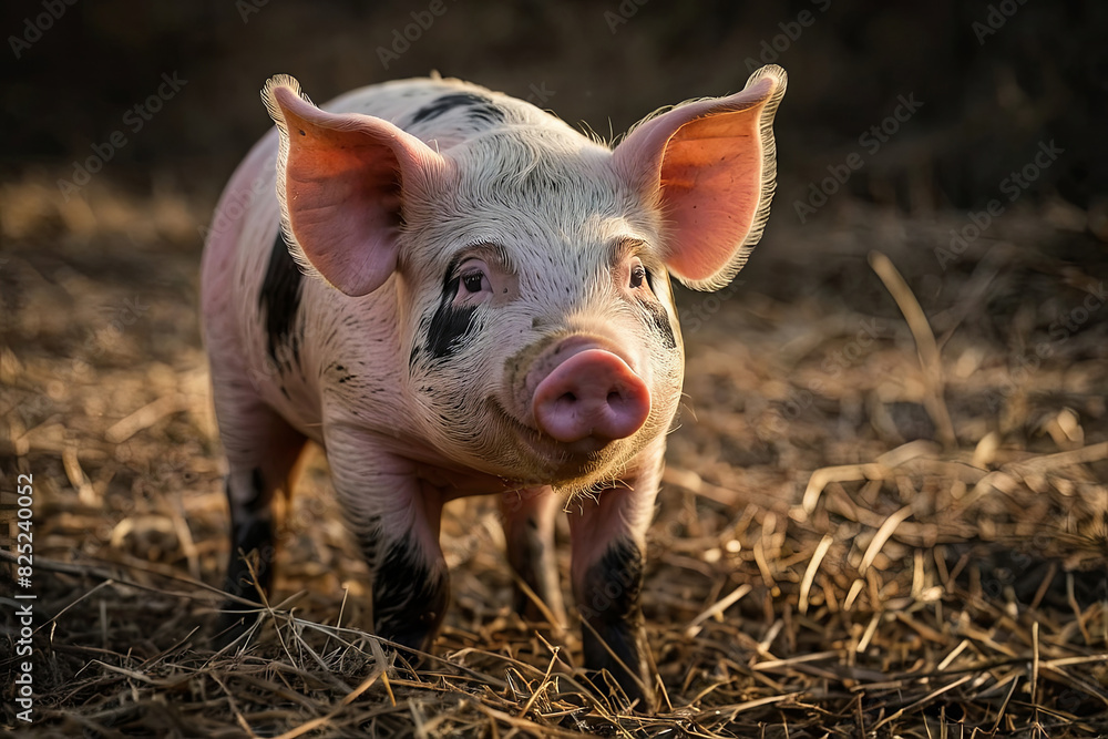 One happy pig living the dream One happy pig living the dream
