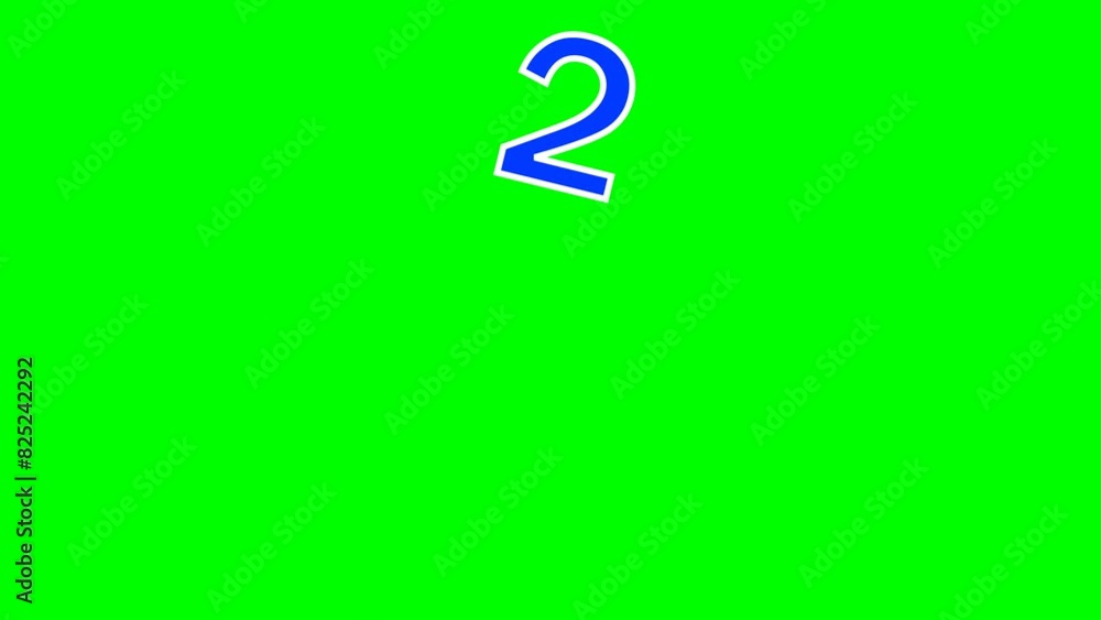 countdown 5 to 0 with isolated background in alpha channel countdown 5 to 0 with isolated background in alpha channel