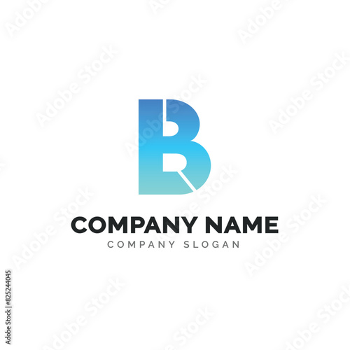 Letter LB logo design, vector logo design 