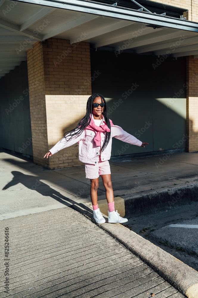 Love wearing my pink in the city Love wearing my pink in the city