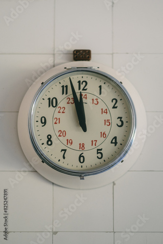 Vintage Clock - just before noon