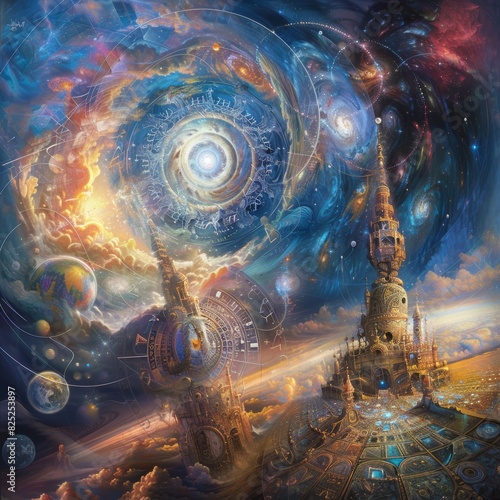 Evolution of time and space art