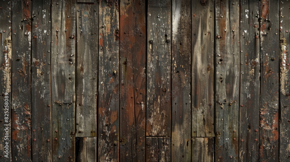 Old wooden panels employed as a backdrop Old wooden panels employed as a backdrop