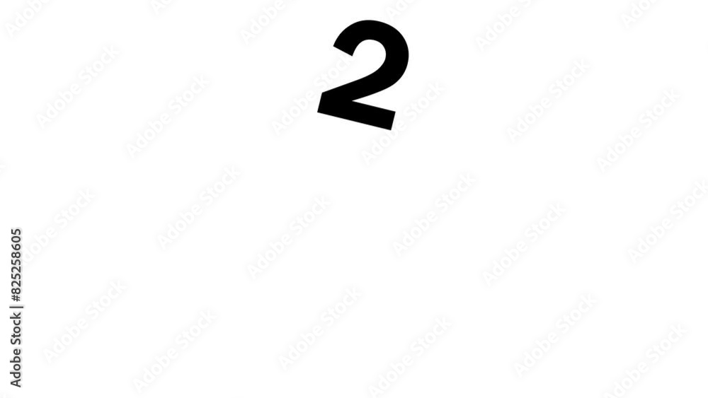 countdown 5 to 0 with isolated background in alpha channel countdown 5 to 0 with isolated background in alpha channel