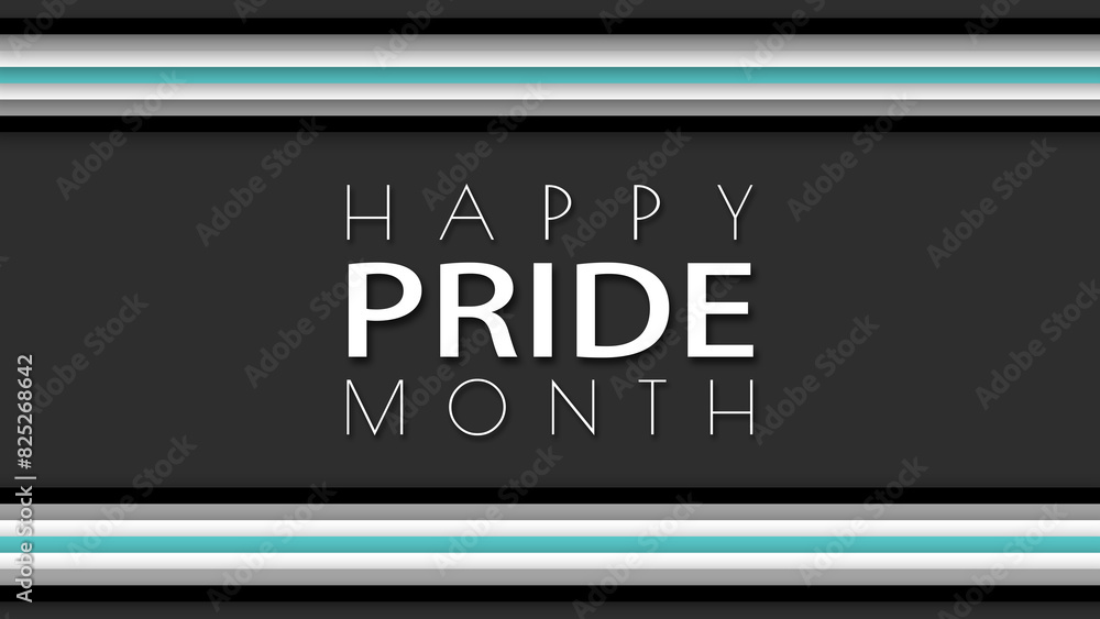 Happy Pride Month Libramasculine Pride Flag Horizontal Frame Background Happy Pride Month Libramasculine Pride Flag Horizontal Frame Background