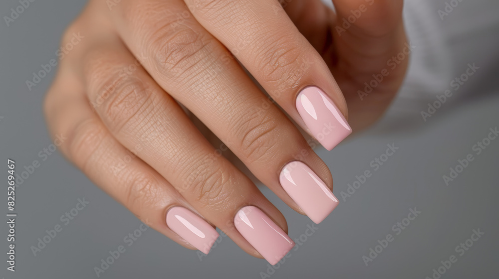 female hands with manicure closeup female hands with manicure closeup