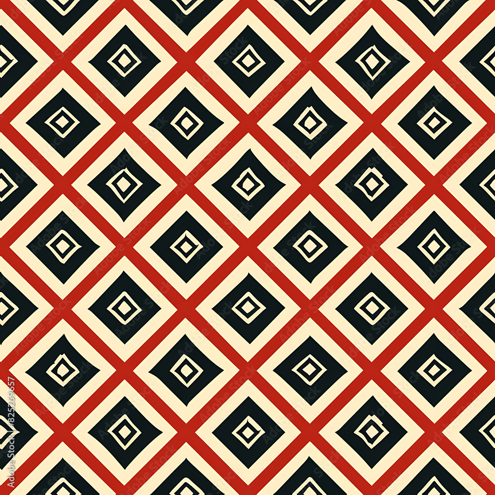 Thai strip seamless pattern, Thailand art design