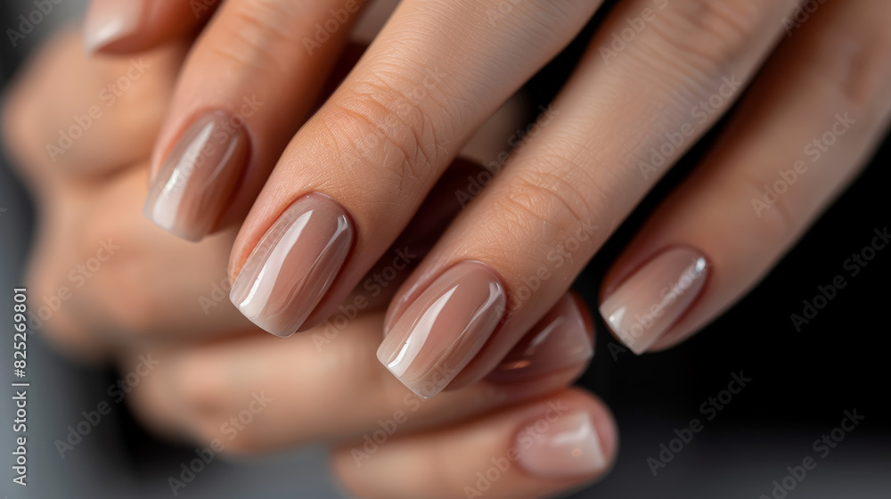 female hands with manicure closeup female hands with manicure closeup