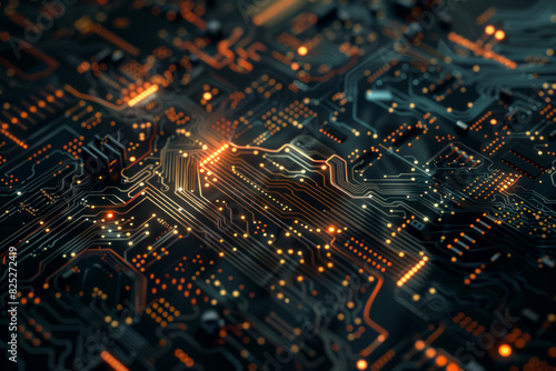 a circuit board background, featuring intricate electronic components and pathways, symbolizing technology, innovation, and connectivity.