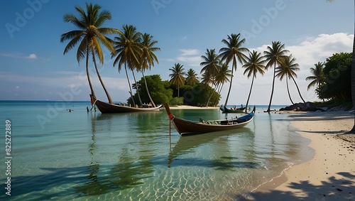 boat on the beach country