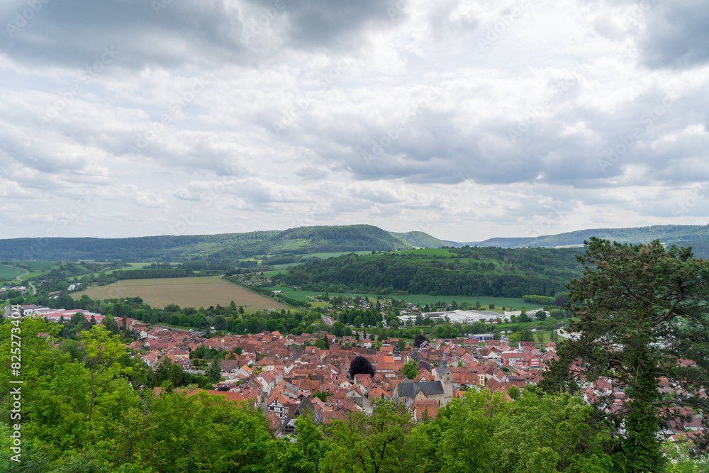 View to the german city called Treffurt View to the german city called Treffurt