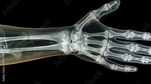 Advanced Radiological Analysis of Hand Anatomy: Detecting Arthritis, Fractures, and Joint Conditions - Ideal for Medical Imaging and Healthcare Websites