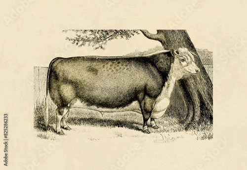 Bull illustration
