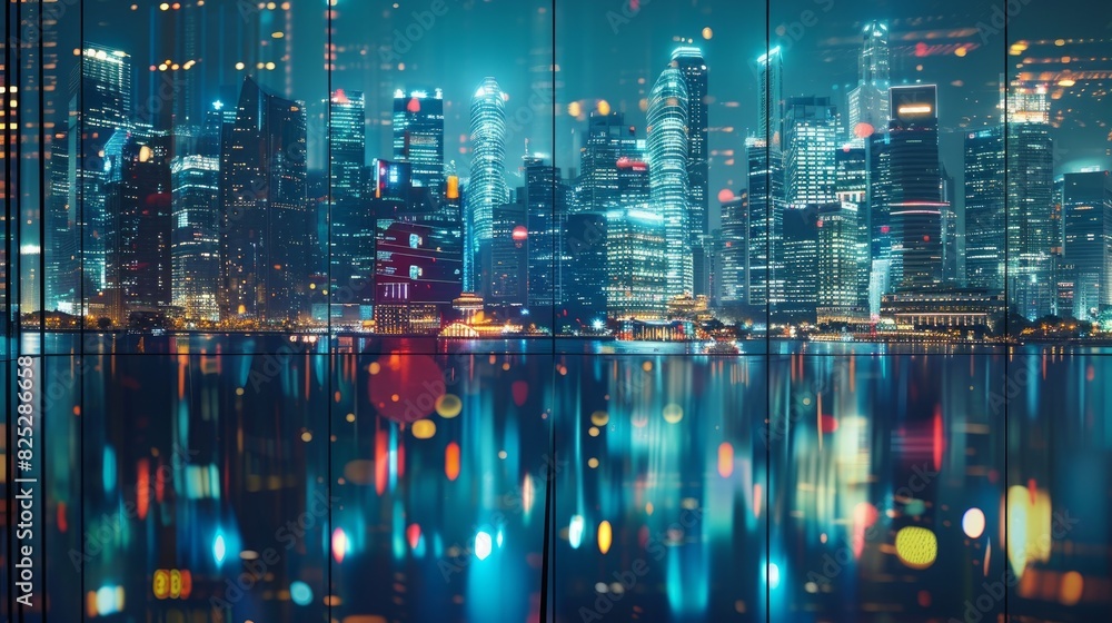 A breathtaking night view of a business city area, symbolizing global financial consulting.
A breathtaking night view of a business city area, symbolizing global financial consulting.