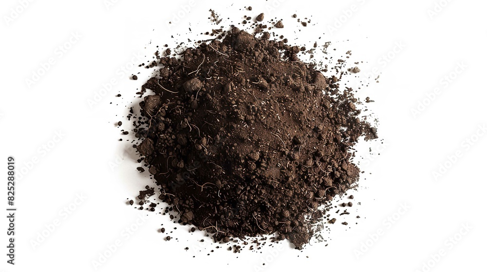 Dirt soil pile isolated on white background
Dirt soil pile isolated on white background