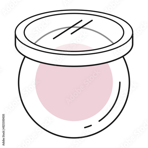 Makeup skin care Colored icon pack
