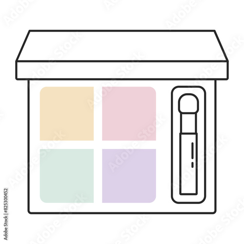 Makeup skin care Colored icon pack