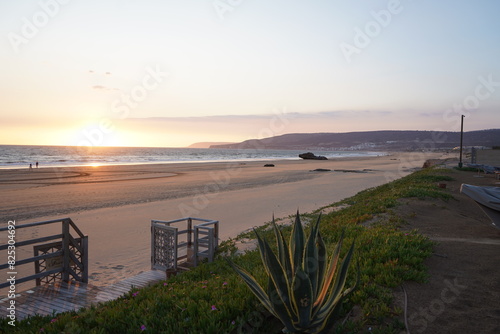 Sunsets in Taghazout  Morocco  