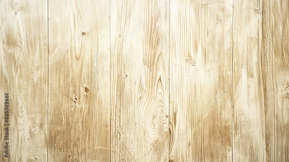 Obraz premium Light wood texture background with soft, natural hues and fine grain, fresh and modern