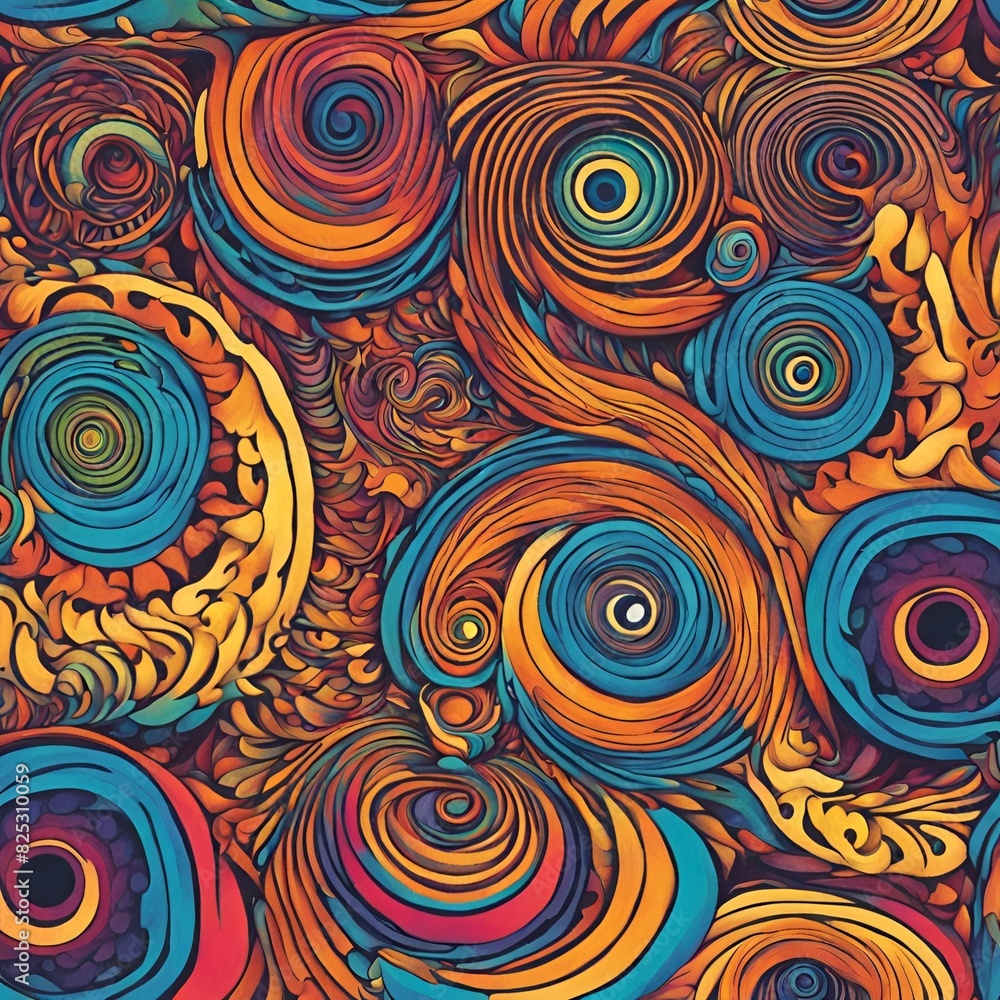 The Mesmerizing Mathematics of Psychedelic Spirals