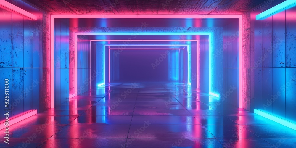 contemporary neon interior contemporary neon interior
