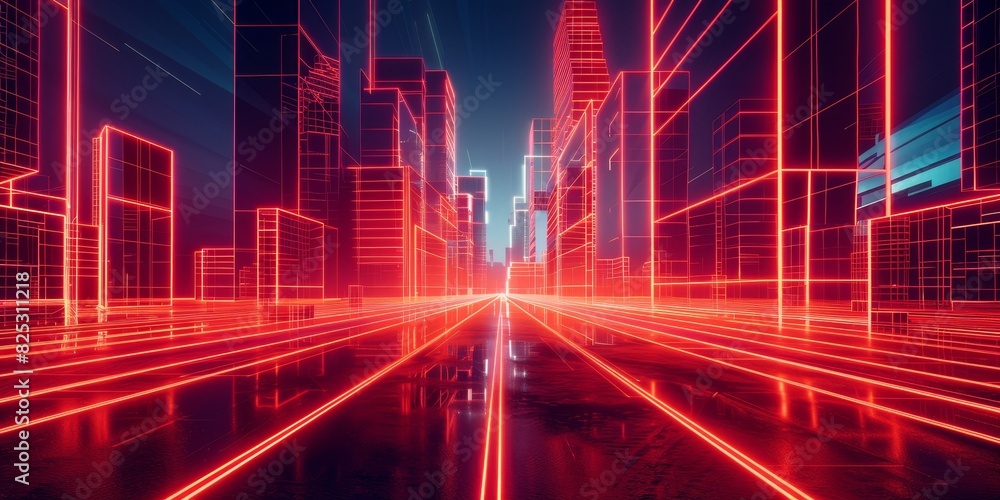 neon architecture concept neon architecture concept