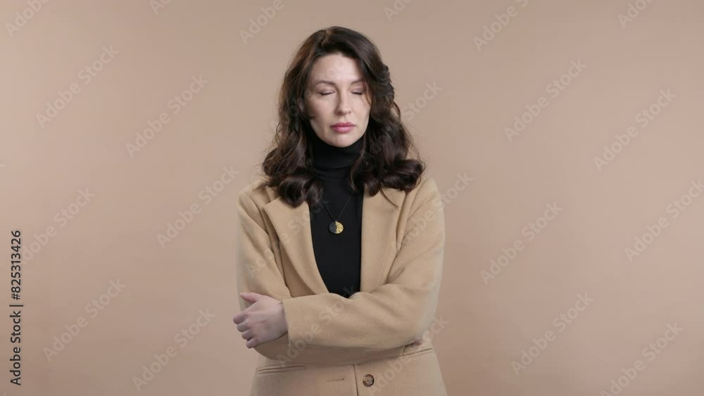 Sad confused woman, no, she forgot. Lady feeling sorrow, regret, drama, failure Sad confused woman, no, she forgot. Lady feeling sorrow, regret, drama, failure