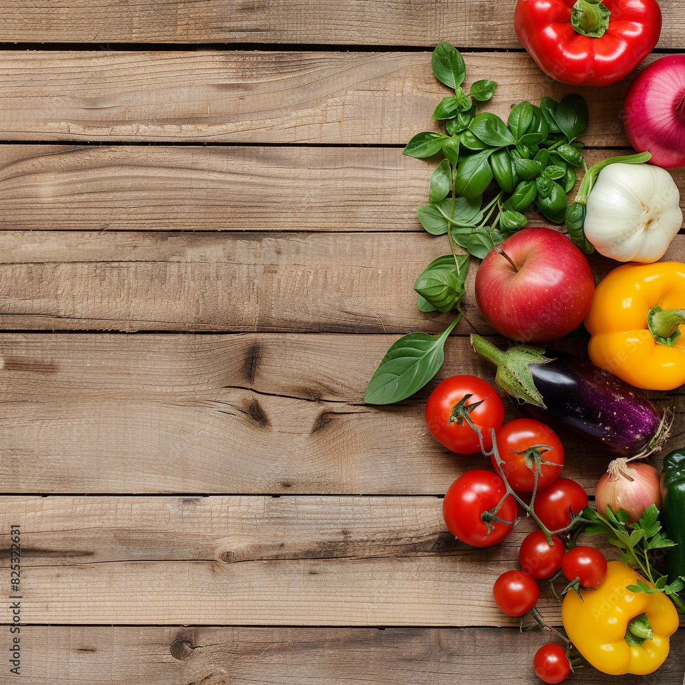 Fresh vegetables. Generative AI Fresh vegetables. Generative AI