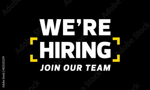 we're hiring join our team
