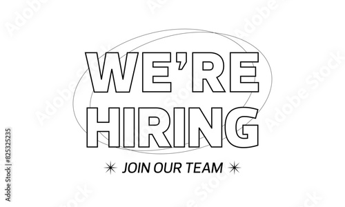 we're hiring join our team